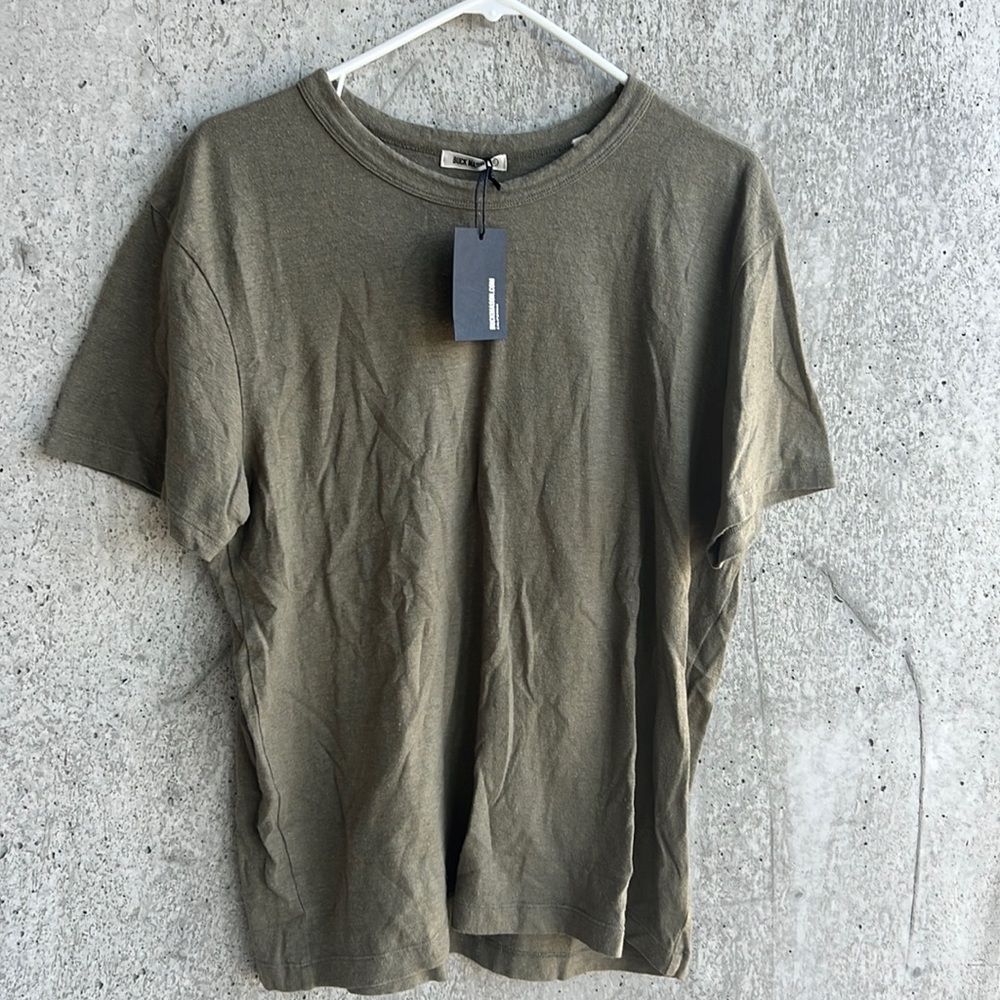 Buck Mason Pina Yuma Hemp Cotton Tee- Men’s Large